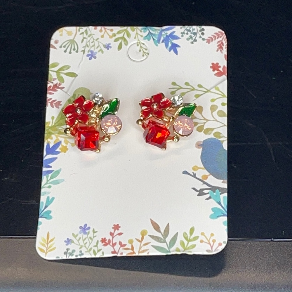 Cherry Fairy Earrings